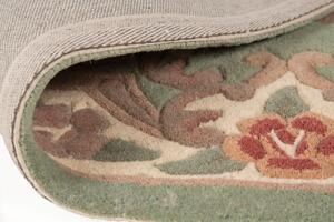 Flair Rugs koberce Ručně všívaný kusový koberec Lotus premium Green - 120x180 cm