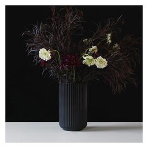 Porcelánová váza Lyngby černá - 25 cm Lyngby Porcelaen