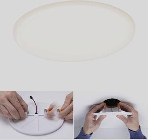 Paulmann 92389 EB Panel Veluna VariFit LED vestavné svítidlo, LED, 17 W, saténová
