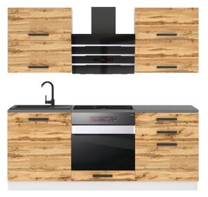 Kuchyňská linka Belini Premium Full Version 180 cm dub wotan s pracovní deskou EMILY Výrobce