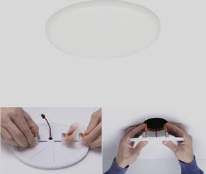 Paulmann 92391 EB Panel Veluna VariFit LED vestavné svítidlo, LED, 10 W, saténová