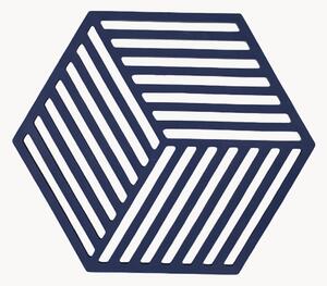 Sada silikonových podtácků Hexagon, 6 dílů