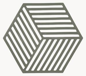 Sada silikonových podtácků Hexagon, 6 dílů