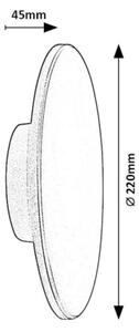 Rabalux 77152-LED Ven. nás. svítidlo RUST 15W/230V 2700/4000/6500K IP65 šedá