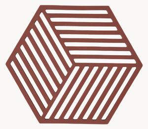Sada silikonových podtácků Hexagon, 6 dílů