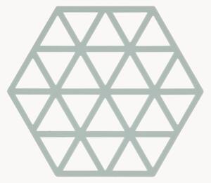 Sada silikonových podtácků Triangles, 6 dílů