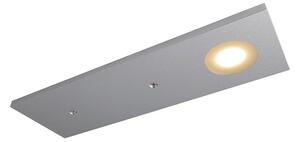 IMPR 687035 Nábytkové zápustné svítidlo Fine II mat.stříbrná 3W LED 3000K 280lm - LIGHT IMPRESSIONS