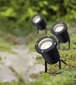 Paulmann 98897 LED zahradní reflektor sada 3 ks LED GU10 10.5 W černá