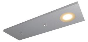 IMPR 687035 Nábytkové zápustné svítidlo Fine II mat.stříbrná 3W LED 3000K 280lm - LIGHT IMPRESSIONS