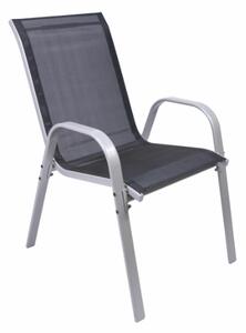 Stohovatelné zahradní židle, sada 4 ks
