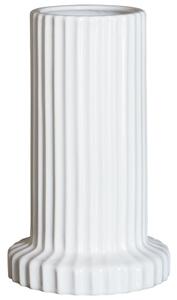 Váza Stripe Shiny White 18 cm DBKD