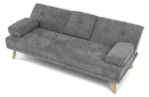 Třímístná rozkládací sedačka, šedá ASB-C3034 GREY2