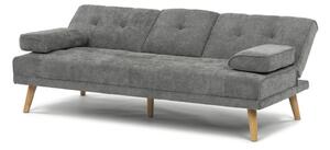 Třímístná rozkládací sedačka, šedá ASB-C3034 GREY2