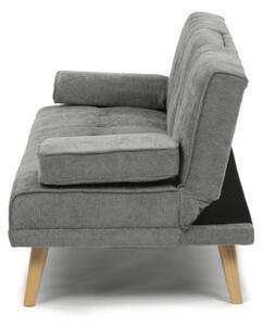 Třímístná rozkládací sedačka, šedá ASB-C3034 GREY2