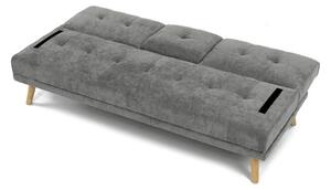 Třímístná rozkládací sedačka, šedá ASB-C3034 GREY2