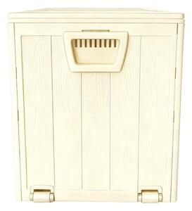 Zahradní úložný box béžový 280 L AZB-G2075 CRM