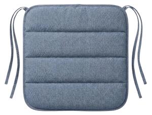 Podsedák na židli LINGE BLUE 37x37 cm, modrý