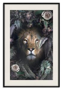 Plakát Lev v listech