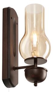 Brilagi - LED Nástěnné svítidlo COTTAGE 1xE14/40W/230V buk/hnědá