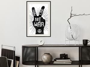 Plakát Ne válce