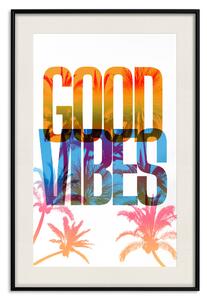 Plakát Good Vibes (Dobré vibrace)