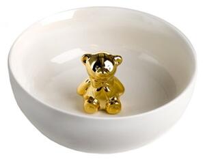 Dekorativní miska se zlatým medvídkem Pols Potten
