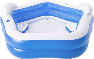 Bestway Family Fun Pool Vícekomorový systém bazénu 575 l (d x š x v) 213 x 206 x 69 mm