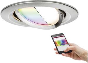 Paulmann 92964 LED vestavné svítidlo, LED, 5.2 W, železo (kartáčované)