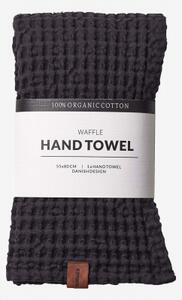 Ručník Waffle Towel Coal 55x80 cm Humdakin