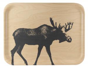 Dřevěný tác Moose 42x32 cm Muurla