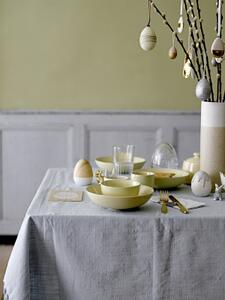 Dekorativní plastové vajíčko bílé Bloomingville
