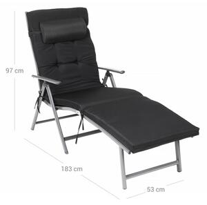 Skládací lehátko GCB24BK