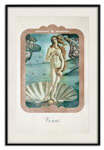 Plakát Venuše - fragment obrazu Sandra Botticelliho