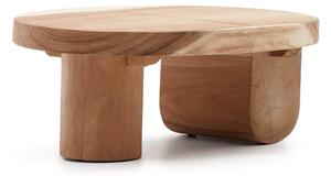Konferenční stolek osio Ø 90 x 60 cm přírodní