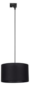 Lustr na lanku do lištového systému TRACER 1xE27/15W/230V pr. 38 cm černá