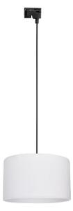 Lustr na lanku do lištového systému TRACER 1xE27/15W/230V pr. 38 cm černá/bílá