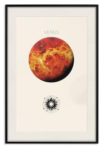 Plakát Zářivá Venuše- nejjasnější planeta sluneční soustavy
