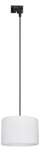 Lustr na lanku do lištového systému TRACER 1xE27/15W/230V pr. 30 cm černá/bílá