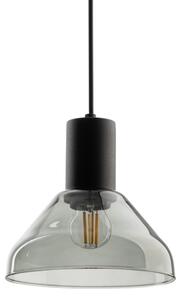 Lustr na lanku do 3-fáz. lištov. systému NEO 1xE27/15W/230V černá/kouřová černá