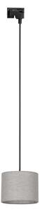 Lustr na lanku do lištového systému TRACER 1xE27/15W/230V pr. 20 cm černá/šedá