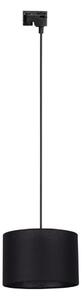 Lustr na lanku do lištového systému TRACER 1xE27/15W/230V pr. 30 cm černá