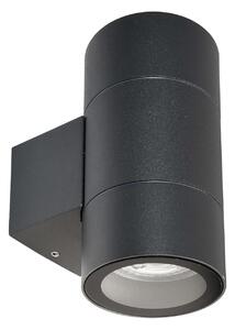 IMPR 731131 Deko-Light nástěnné přisazené svítidlo Achernar Up and Down 220-240V AC/50-60Hz GU10 2x max. 35,00 W 158 černošedá RAL 7021 - LIGHT IMPRESSIONS