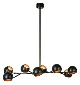 Markslöjd 108852 - Lustr na tyči EDGAR 8xE14/40W/230V černá