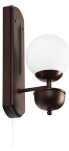 Brilagi - Nástěnné svítidlo COTTAGE 1xG9/40W/230V buk/bílá