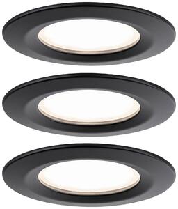 Paulmann 93081 Set Nova Plus LED vestavné svítidlo, LED, 18 W, černá