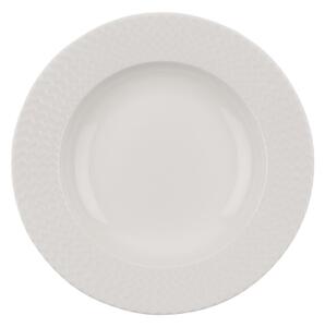 Jídelní sada 24 ks bílá/porcelán