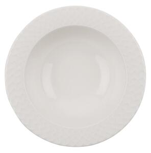 Jídelní sada 24 ks bílá/porcelán