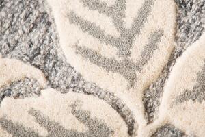 Flair Rugs koberce Kusový koberec Textures Gold Loxley White/Grey - 120x170 cm