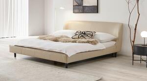 ČALOUNĚNÁ POSTEL, 180/200 cm, béžová Livetastic - Online Only postele, Online Only