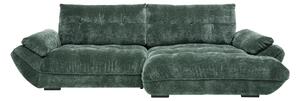 SEDACÍ SOUPRAVA, textil, tmavě zelená - Sedací soupravy